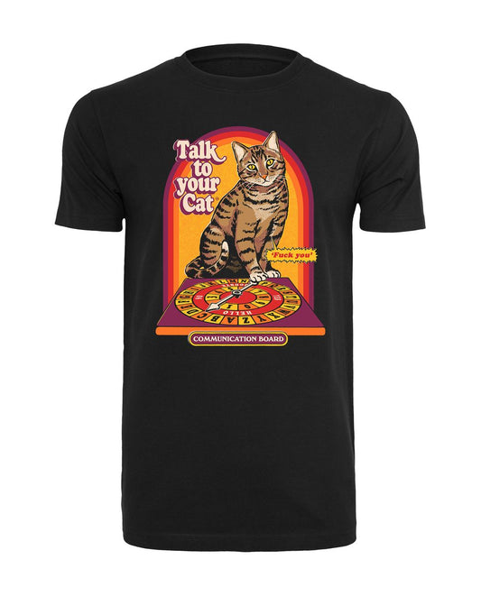 Steven Rhodes - Talk to your Cat - T-Shirt