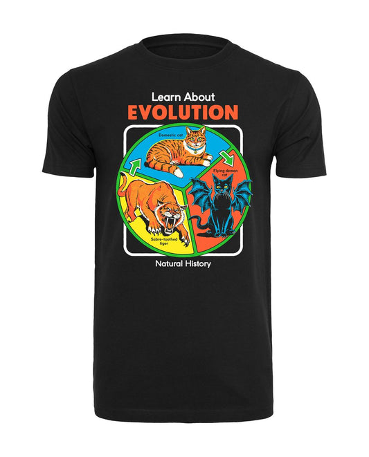 Steven Rhodes - Learn about Evolution - T-Shirt