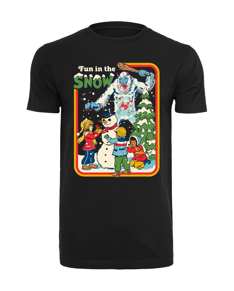 Steven Rhodes - Fun in the Snow - T-Shirt