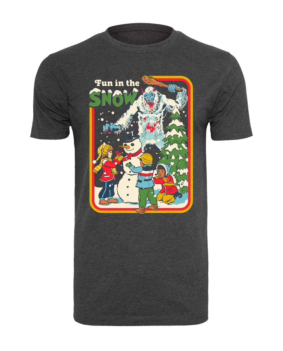 Steven Rhodes - Fun in the Snow - T-Shirt