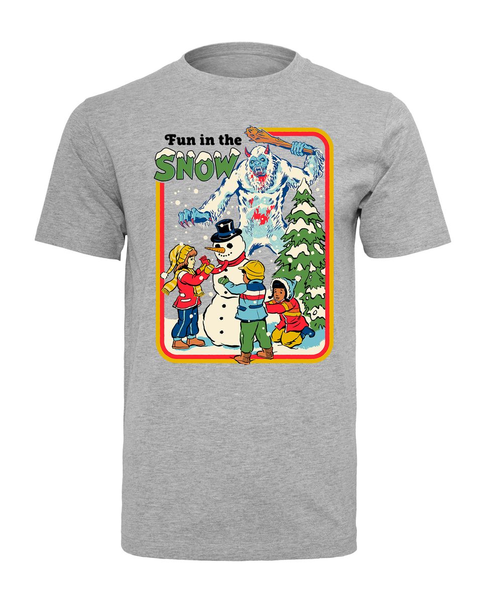 Steven Rhodes - Fun in the Snow - T-Shirt