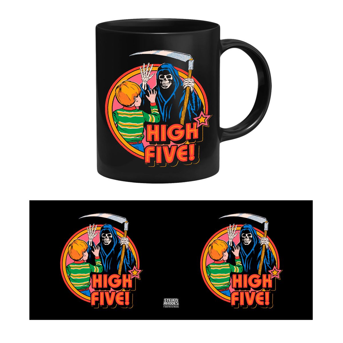 Steven Rhodes - High Five - Mug