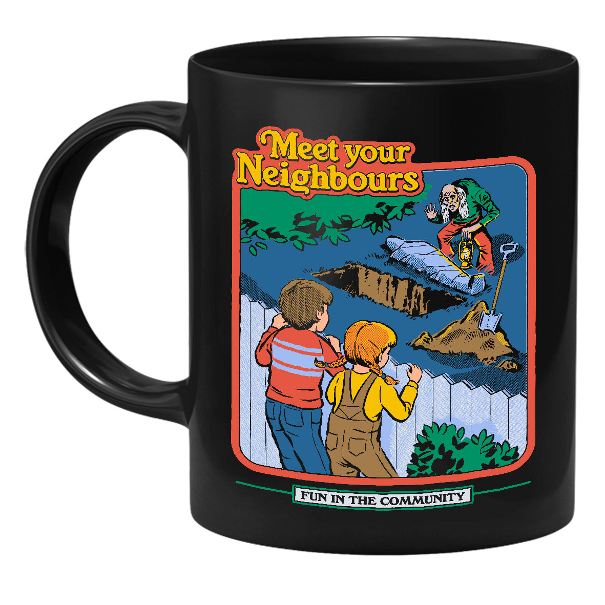 Steven Rhodes - Meet your Neighbours - Mug