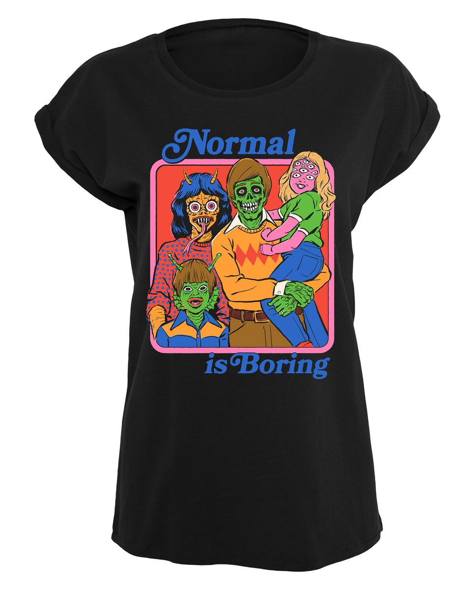 Steven Rhodes - Normal is Boring - Girlshirt