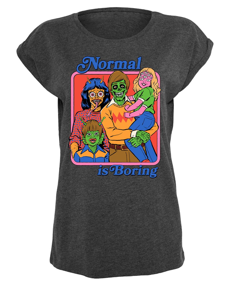 Steven Rhodes - Normal is Boring - Girlshirt