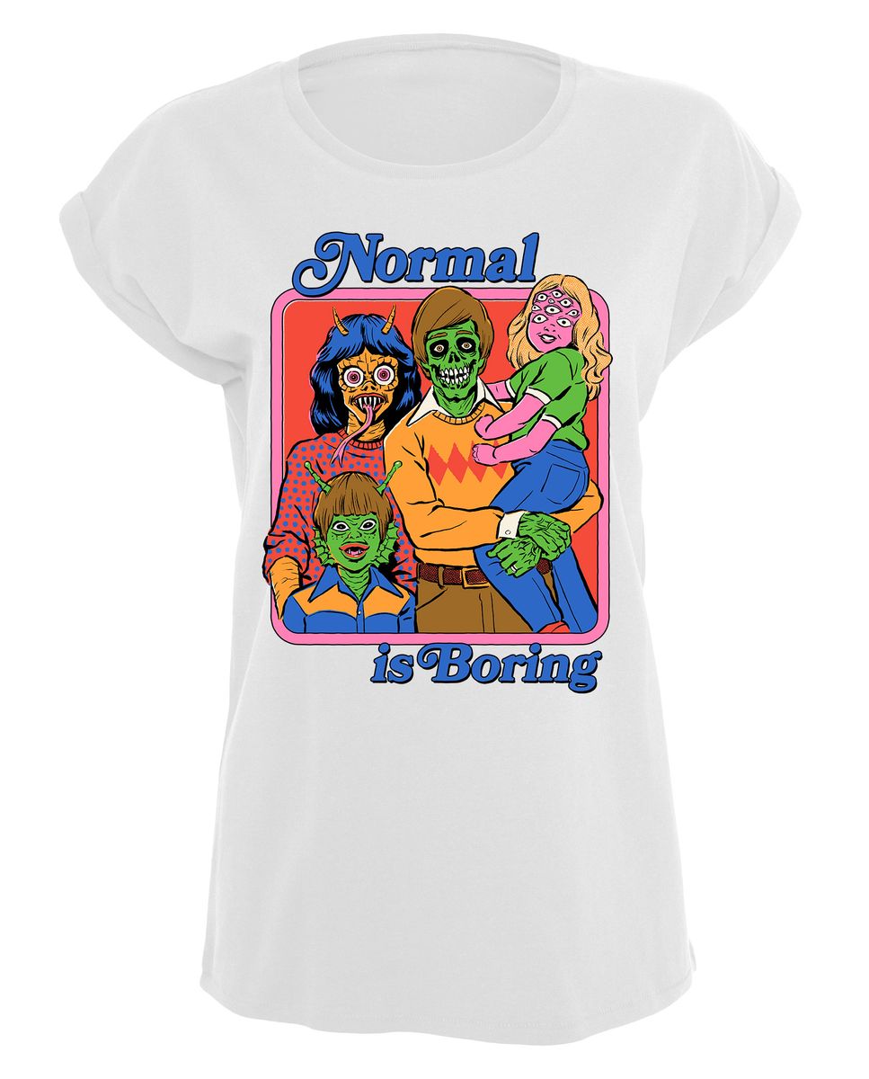 Steven Rhodes - Normal is Boring - Girlshirt