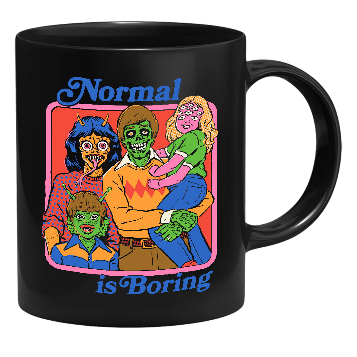 Steven Rhodes - Normal is Boring - Mug