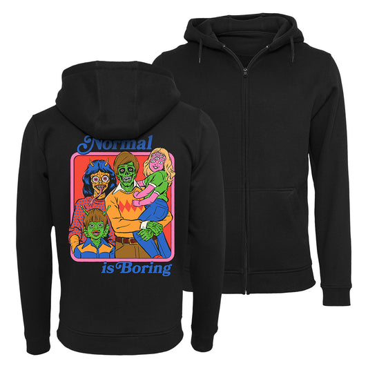 Steven Rhodes - Normal is Boring - Zip-Hoodie