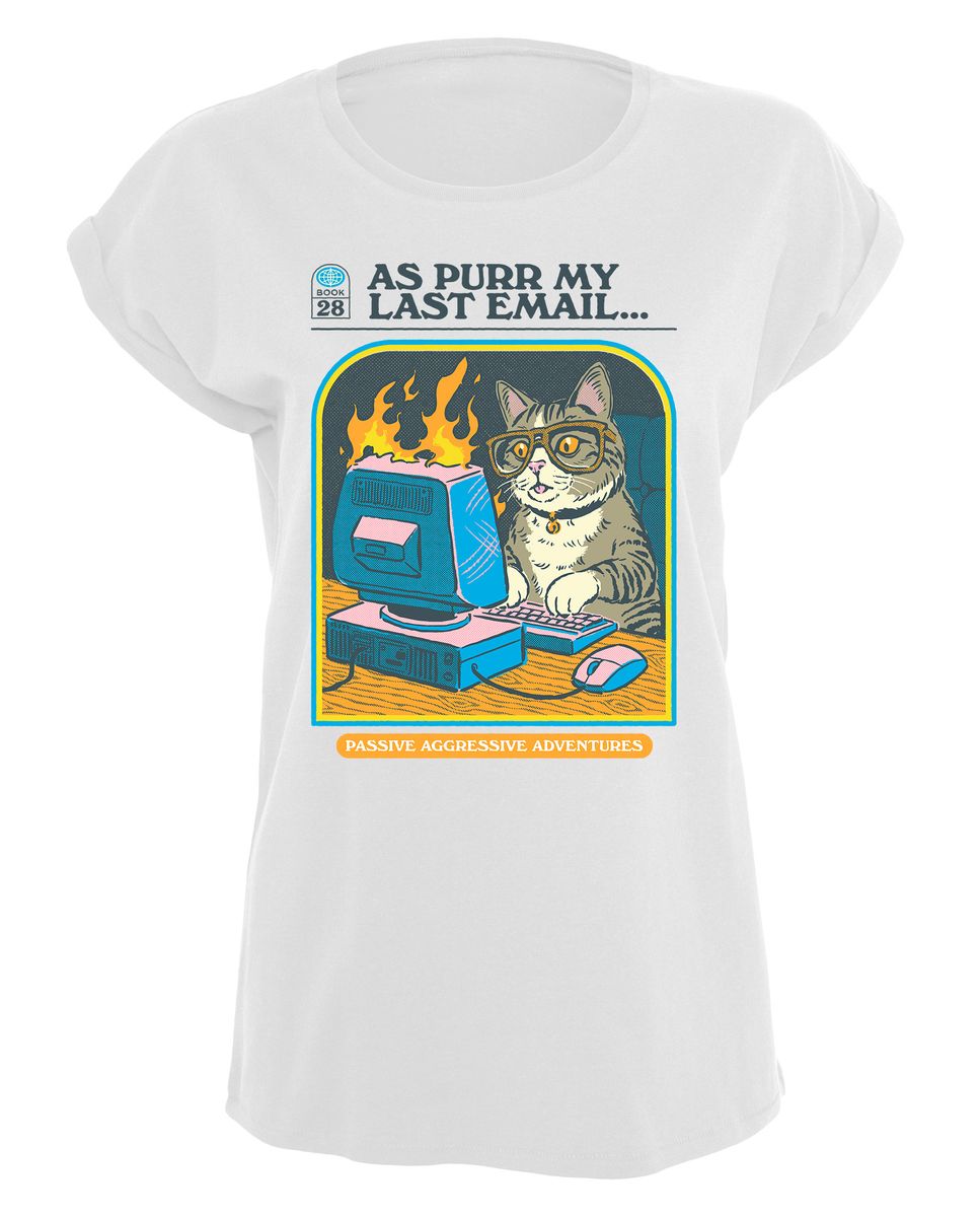 Steven Rhodes - As Purr My Last Email - Girlshirt