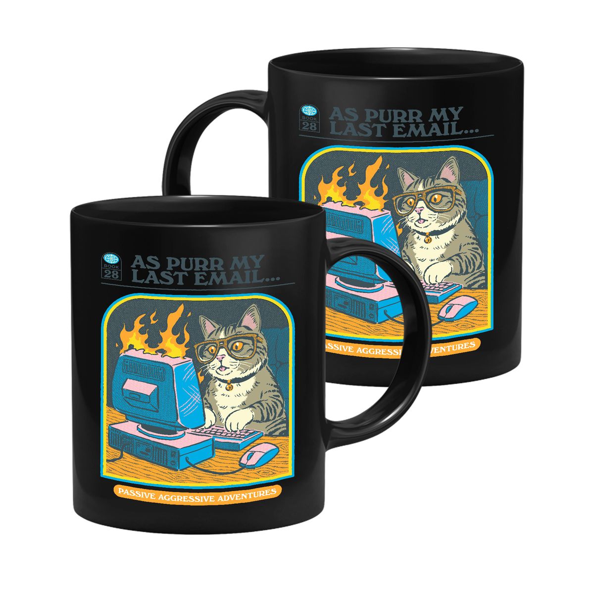 Steven Rhodes - As Purr My Last Email - Mug