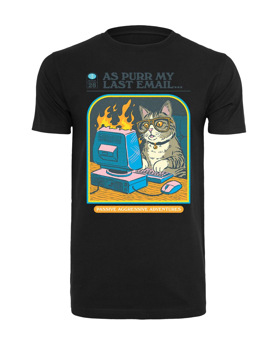 Steven Rhodes - As Purr My Last Email - T-Shirt