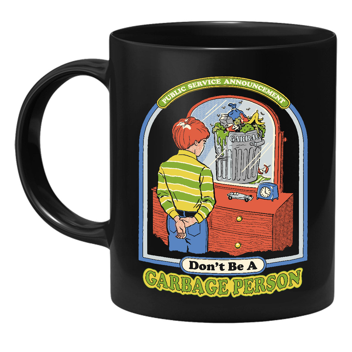 Steven Rhodes - Garbage Person - mug