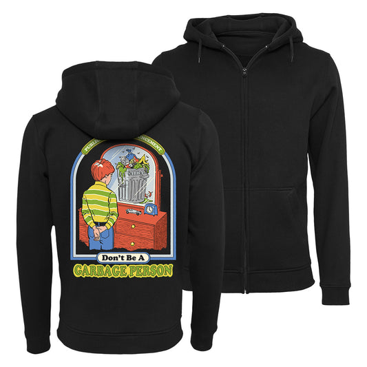 Steven Rhodes - Garbage Person - Zip-Hoodie