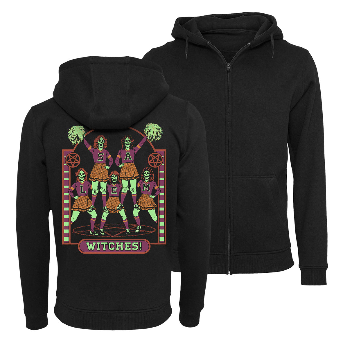 Steven Rhodes - Salem Witches - Zip-Hoodie