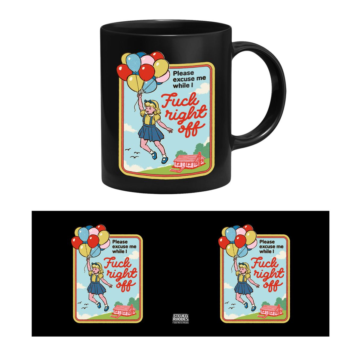 Steven Rhodes - Please Excuse Me - Tasse