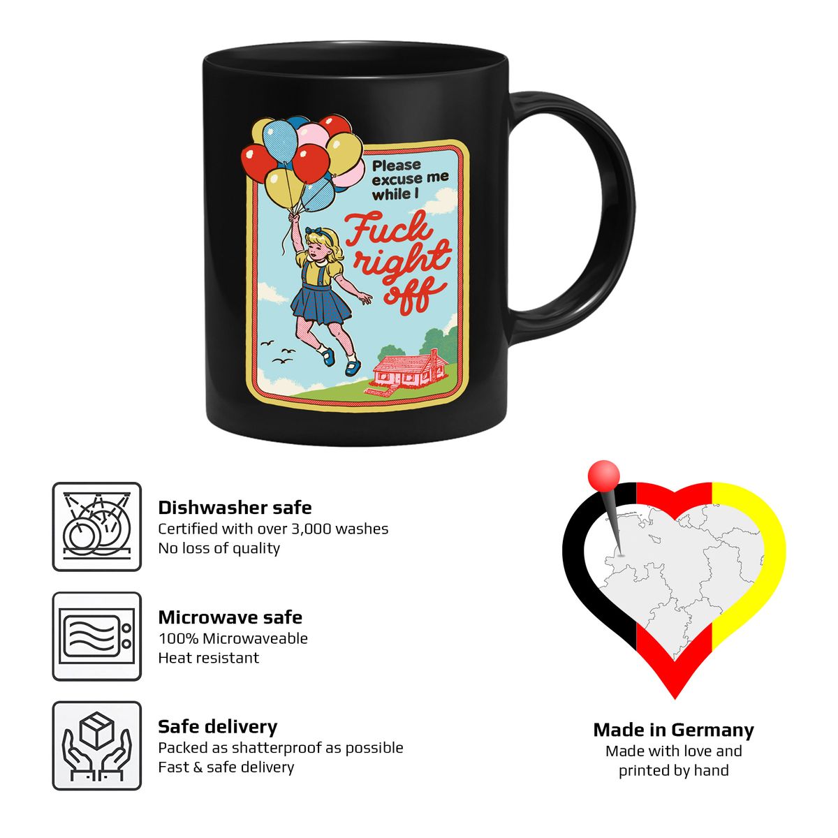 Steven Rhodes - Please Excuse Me - Tasse