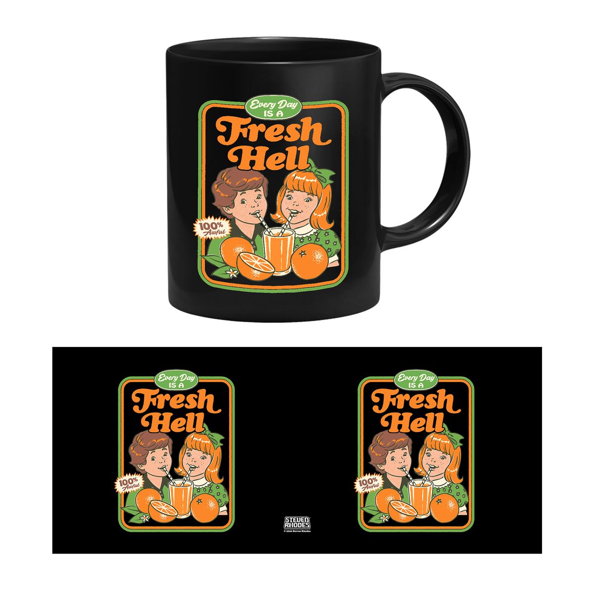 Steven Rhodes - Fresh Hell - Tasse