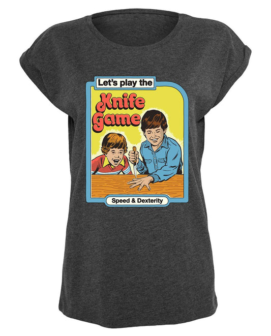 Steven Rhodes - Knife Game - Girlshirt
