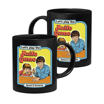 Steven Rhodes - Knife Game - Mug