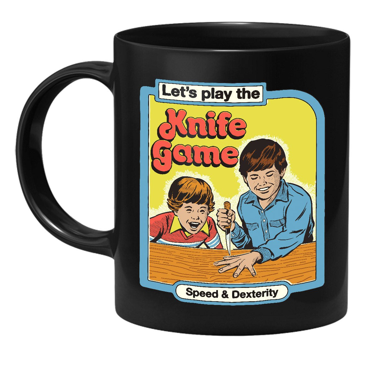 Steven Rhodes - Knife Game - Mug