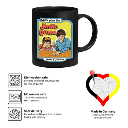 Steven Rhodes - Knife Game - Mug