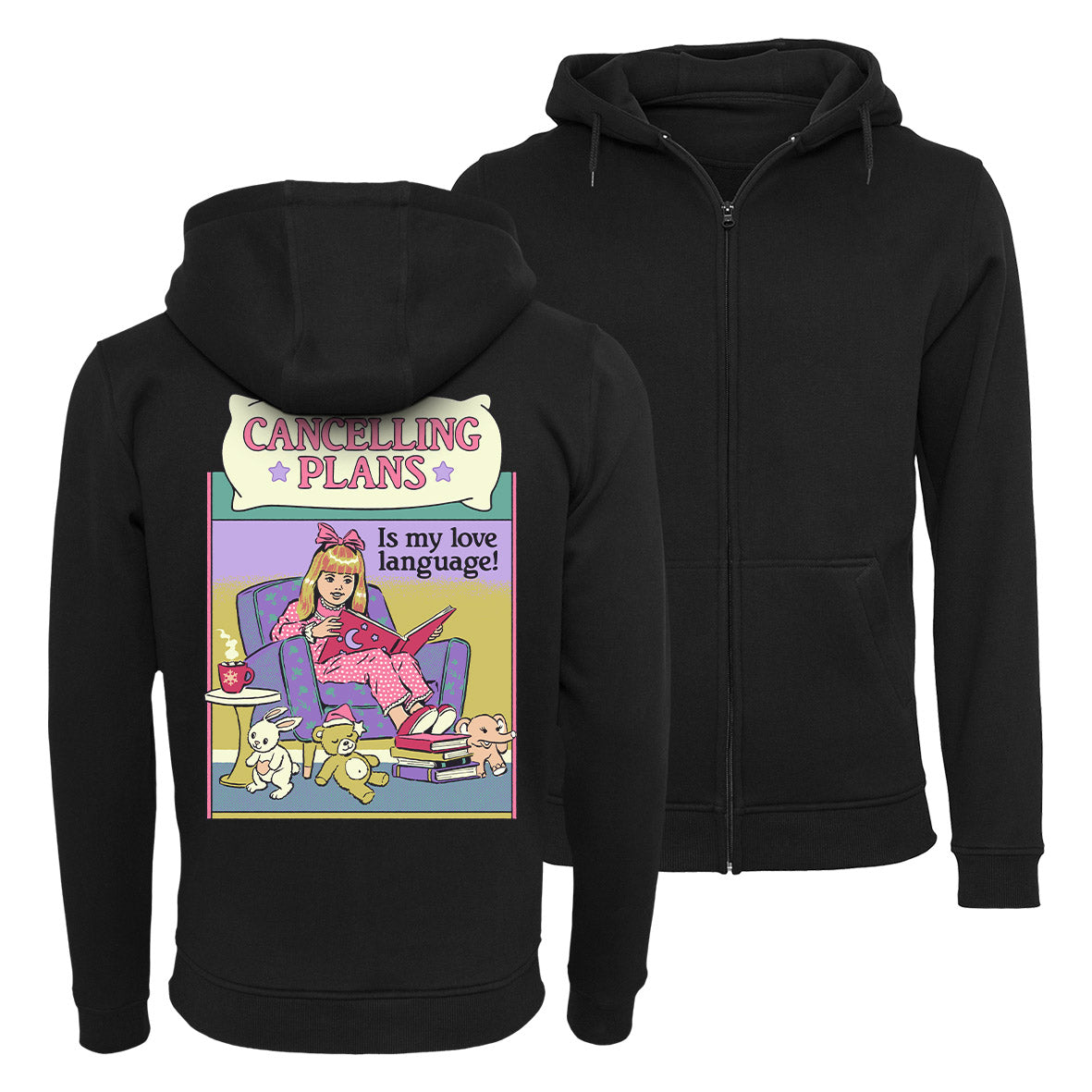 Steven Rhodes - Cancelling Plans - Zip-Hoodie