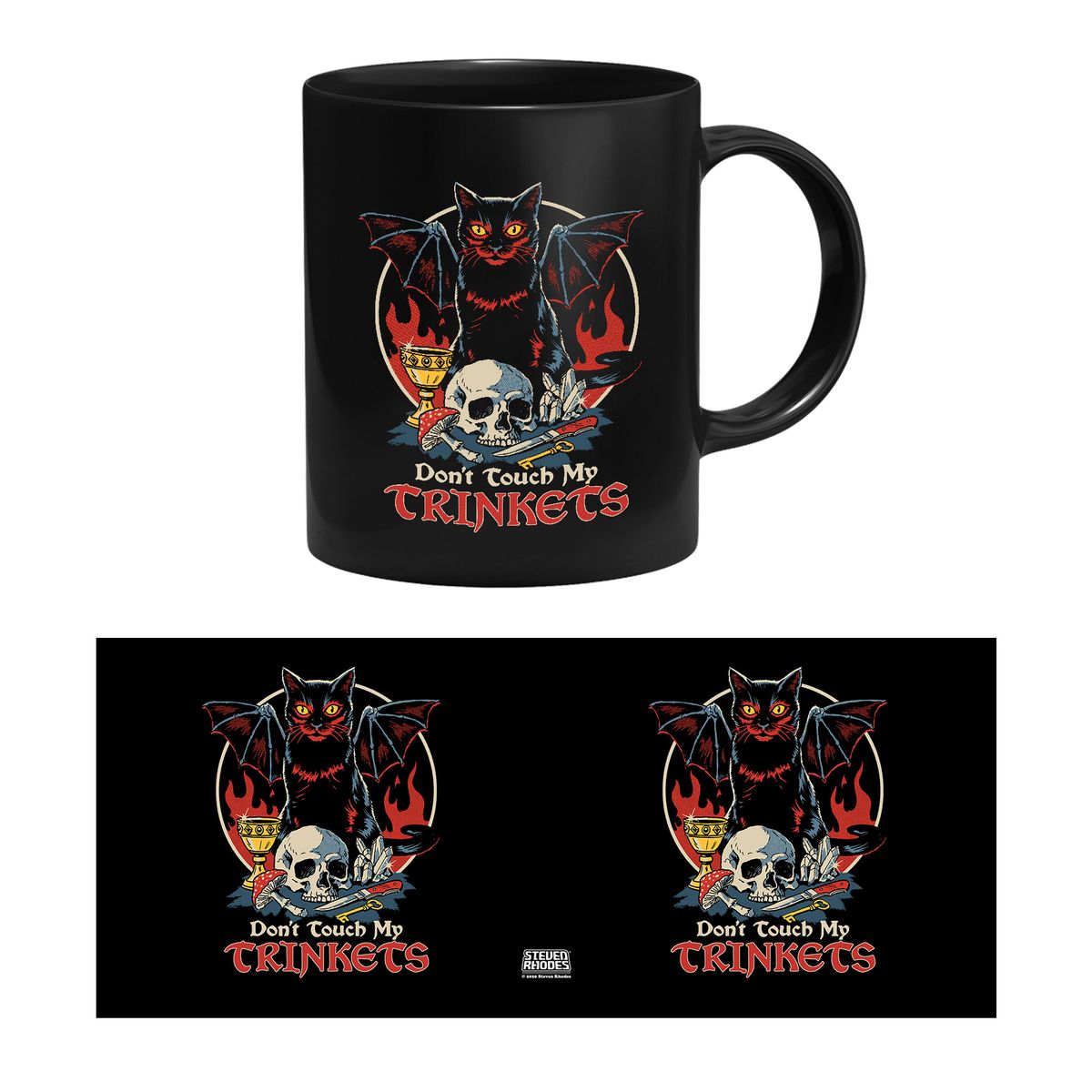 Steven Rhodes - Don't Touch My Trinkets - Tasse
