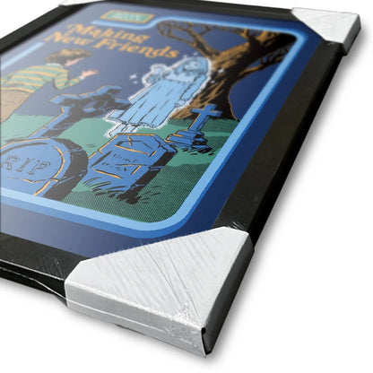 Steven Rhodes - Making New Friends - Gerahmter Kunstdruck