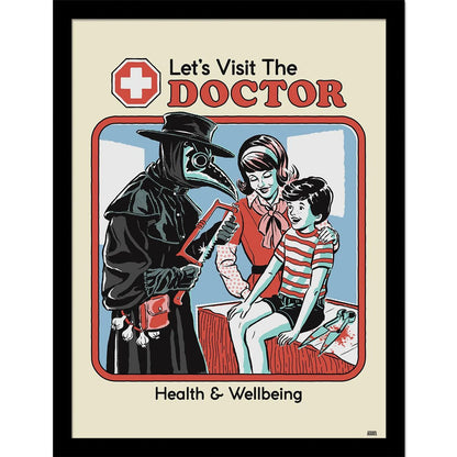 Steven Rhodes - The Doctor - Framed Art Print