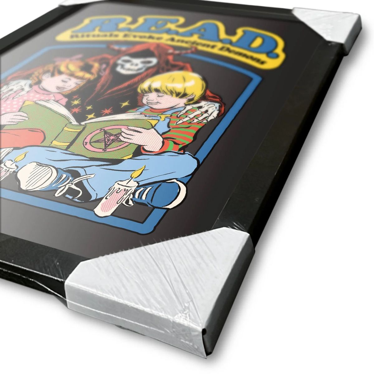 Steven Rhodes - READ - Gerahmter Kunstdruck