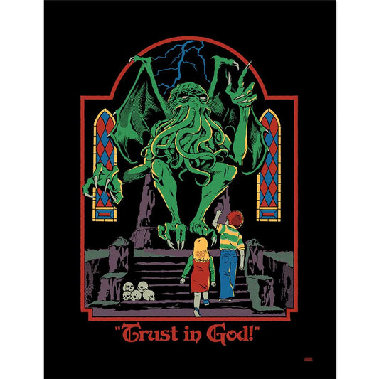 Steven Rhodes - Trust In God - Gerahmter Kunstdruck