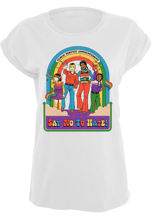 Steven Rhodes - Say No To Hate - Girls T-shirt
