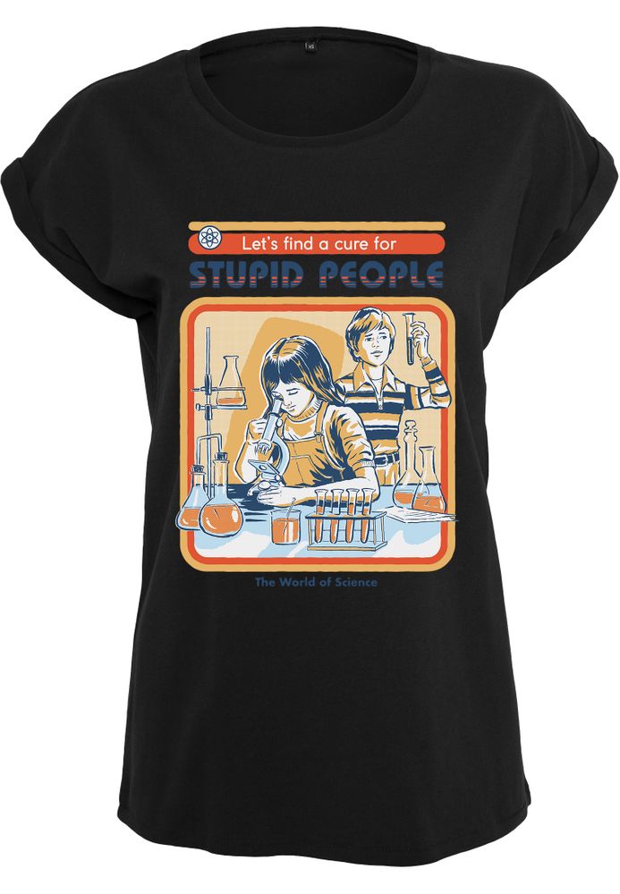 Steven Rhodes - A Cure For Stupid People - Girlshirt