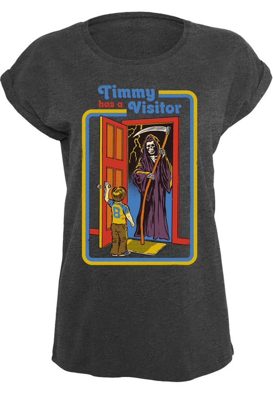 Steven Rhodes - Timmy Has A Visitor - Girls T-shirt