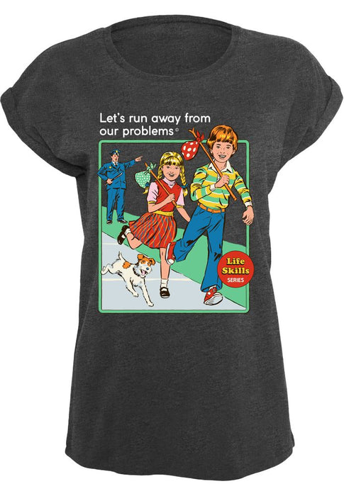 Steven Rhodes - Let’s Run Away - Girlshirt