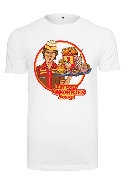 Steven Rhodes - Eat Your Worries - T-Shirt