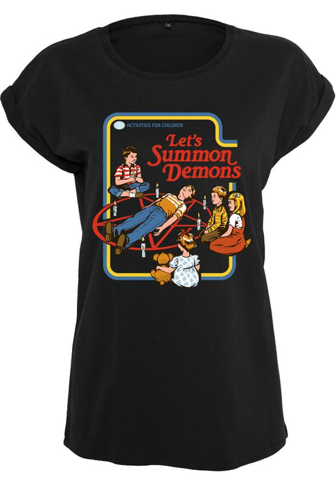 Steven Rhodes - Let's Summon Demons - Girls T-shirt
