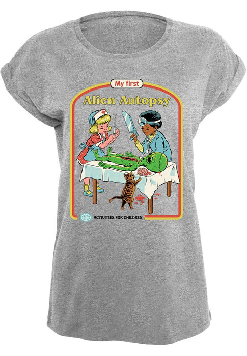 Steven Rhodes - My First Alien Autopsy - Girls T-shirt