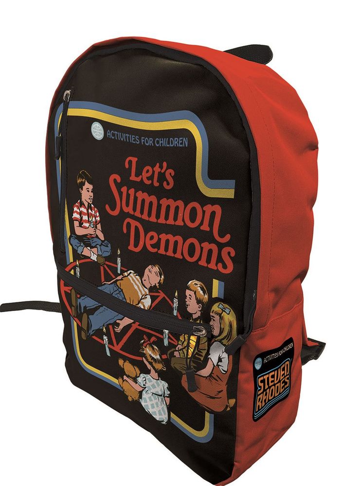 Steven Rhodes - Let's Summon Demons - Backpack — Steven Rhodes Shop
