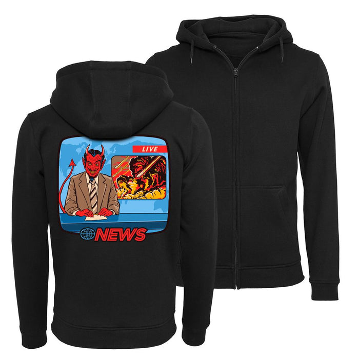 Steven Rhodes - Breaking News - Zip-Hoodie