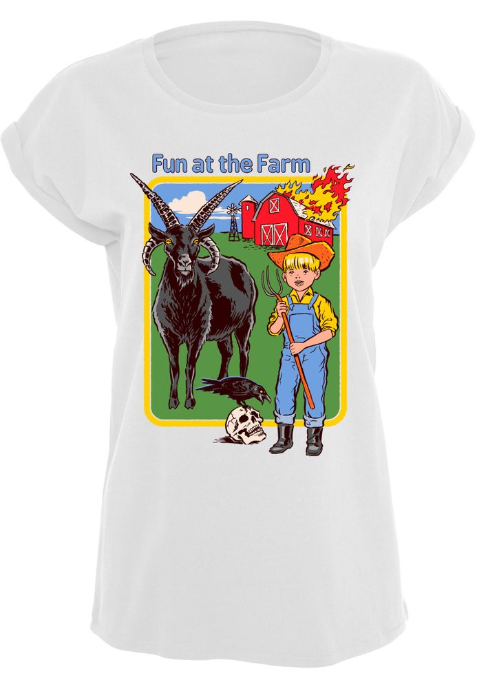 Steven Rhodes - Fun at the Farm - Girlshirt