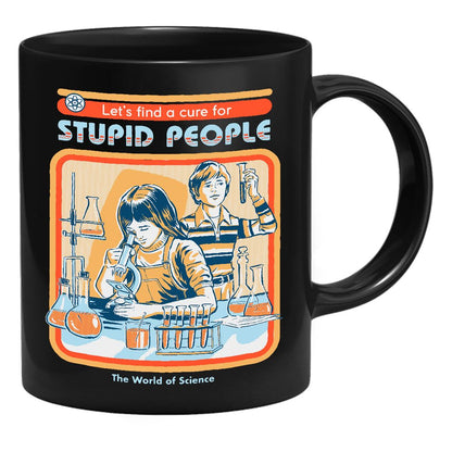 Steven Rhodes - A Cure For Stupid People - Mug