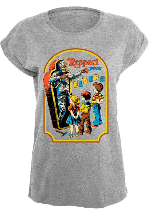 Steven Rhodes - Respect Your Elders - Girlshirt