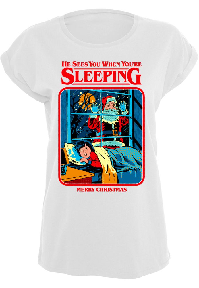 Steven Rhodes - He Sees You When You're Sleeping - Girlshirt