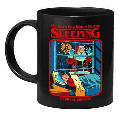 Steven Rhodes - He Sees You When You're Sleeping - Mug