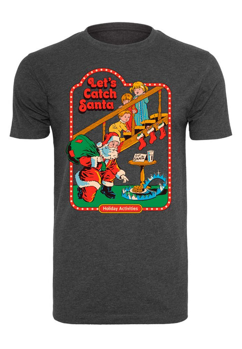 Steven Rhodes - Let's Catch Santa - T-Shirt