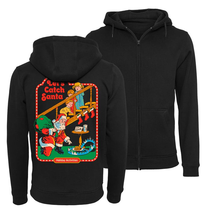 Steven Rhodes - Let's Catch Santa - Zip-Hoodie