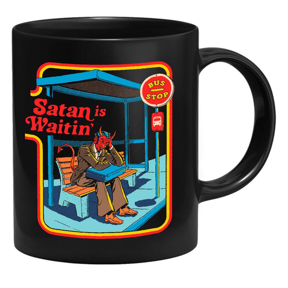 Steven Rhodes - Satan is Waitin' - Mug