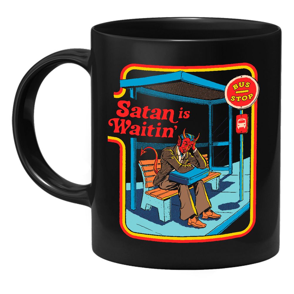 Steven Rhodes - Satan is Waitin' - Mug