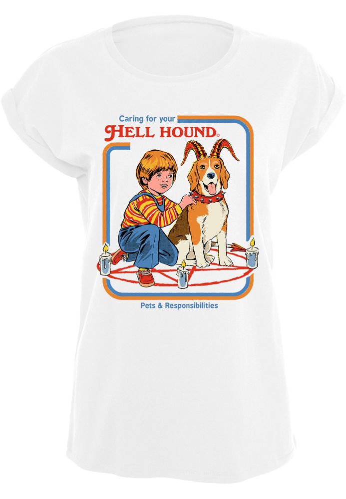 Steven Rhodes - Caring for your hell hound - Girlshirt